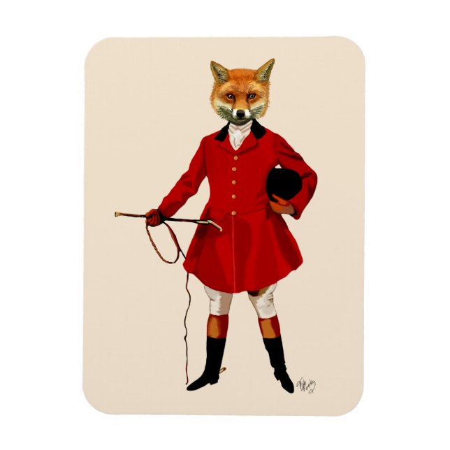 Fox Hunter 2 Full 3 Magnet (Vertical)