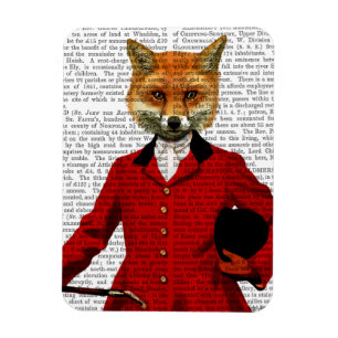 Fox Hunter 2 Portrait Magnet