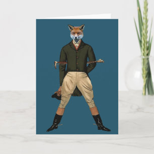 Fox Hunting Card