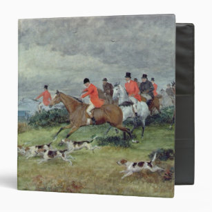 Fox Hunting in Surrey, 19th century Binder