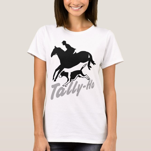 Fox Hunting Tally-Ho T-Shirt (Front)