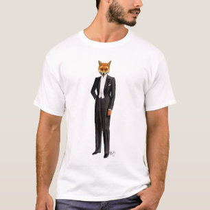 Fox In Evening Suit Full T-Shirt