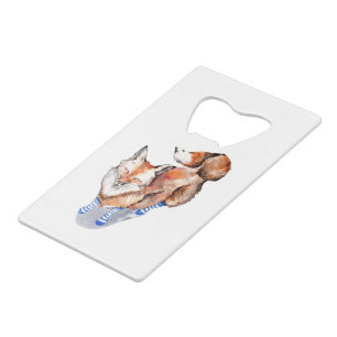 Fox in Socks Credit Card Bottle Opener