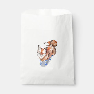 Fox in Socks Favour Bag