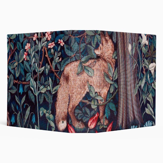 Fox in The Forest, William Morris Binder (Background)