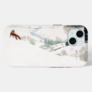 Fox in the Snow, 1935 by Newell Convers Wyeth iPhone 15 Case