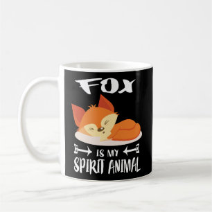 Fox Is My Spirit Animal Funny Gift Coffee Mug