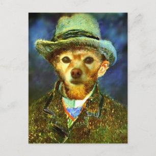 Fox Is Van Gogh Postcard