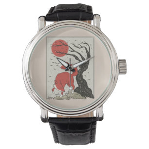 Fox Japanese Art Watch