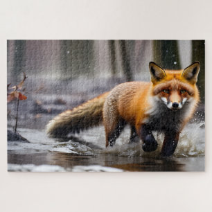 Fox jigsaw puzzle