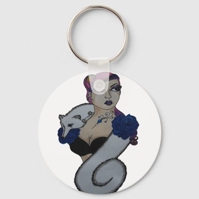 fox keychain (Front)