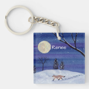 Fox Keychain