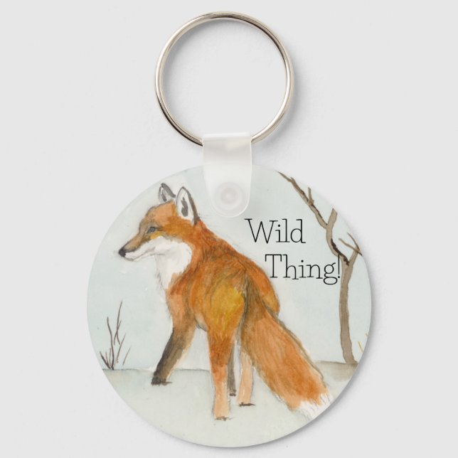 Fox Keychain (Front)