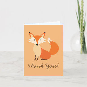 Fox Kid Cute Bois Merci animal de terrain stationn