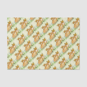 Fox Kits Tissue Paper