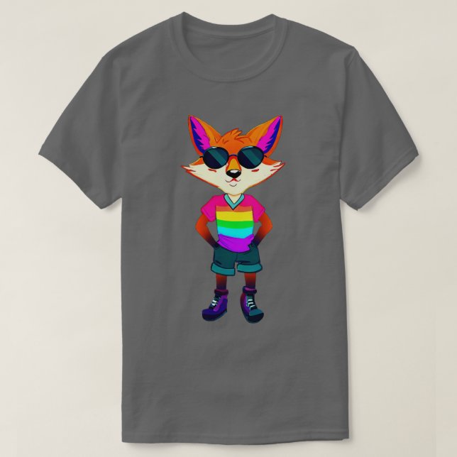 Fox LGBT T-Shirt (Design Front)
