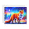 Fox lovely decor colourful redhead animal art