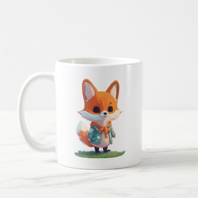 Fox Lovers Gift Coffee Mug (Left)