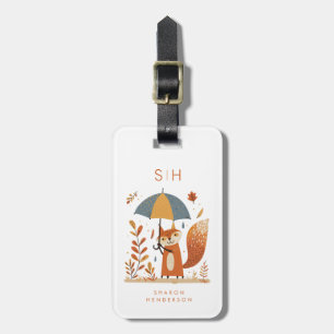Fox Luggage Tag
