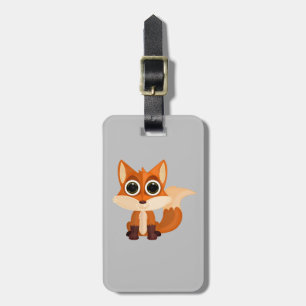 Fox Luggage Tag