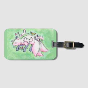 Fox luggage tag