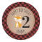 Fox Lumberjack Plaid Baby Birthday