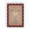 Fox Lumberjack Plaid Baby Shower Invitation