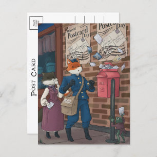 Fox Mail (World Postcard Day 2024)