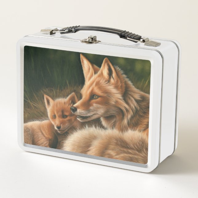 Fox Metal Lunchbox (Front)