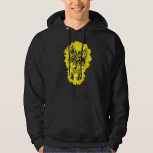 Fox Motif Sly Animal Colourful Forest Animals Foxe Hoodie