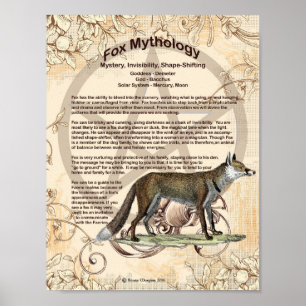 FOX MYTHOLOGIE POSTER