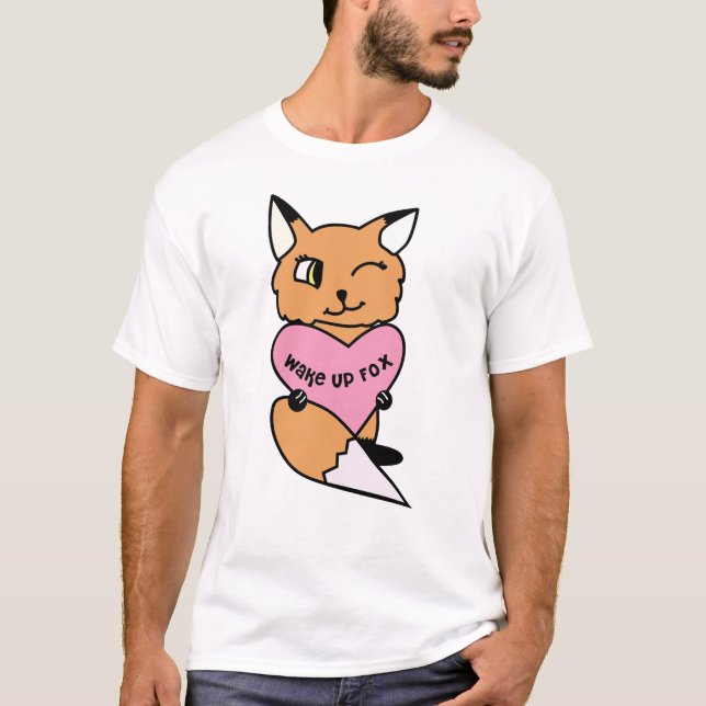 Fox N Heart T-Shirt (Front)