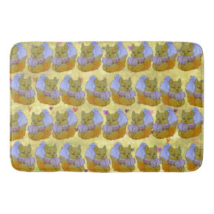 Fox named Dice Bath Mat