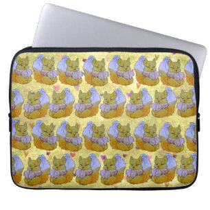 Fox named Dice Laptop Sleeve