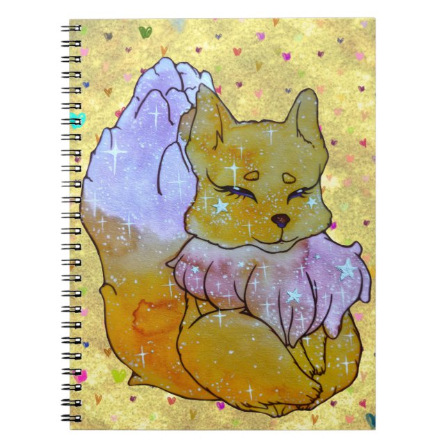 Fox named Dice Notebook (Front)