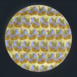 Fox named Dice Paper Plate<br><div class="desc">The Lucky Charms they are a group of very lucky and cute Friends of Animals with beautiful and colorful patterns spreading luck as they go along the road of happy life journey. Hi I'm a Fox from the universe of luck and my name is Dice just like the lucky Dice...</div>