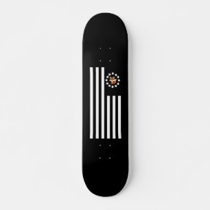 Fox Nerd - Flag Skateboard