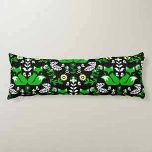 Fox Nordic Scandinavian Folk Art Tablecloth Body Pillow