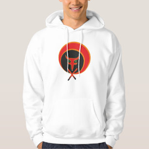 Fox of life - Red.  Hoodie