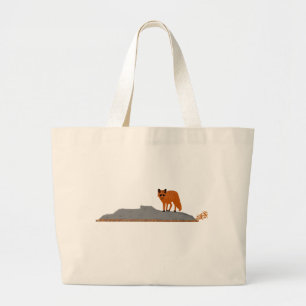 🦊 Fox on the Rock JUMBO Tote Bag