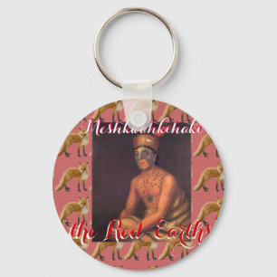 "Fox-People of the Red Earth" Keychain