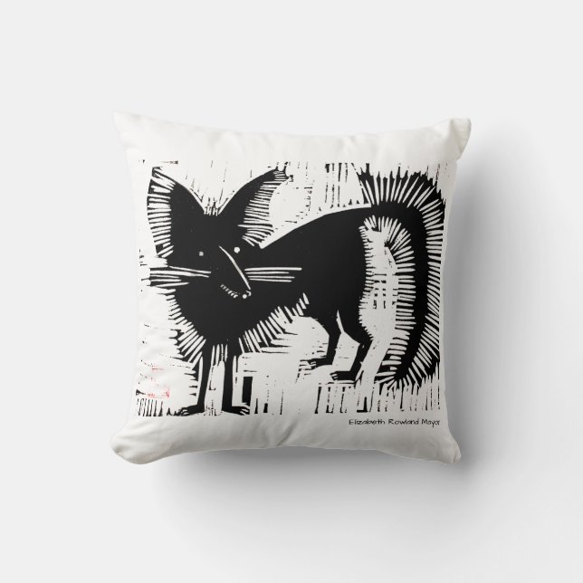 Fox pillow (Front)