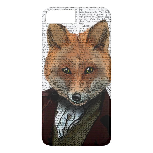 Fox Portrait 2 Case-Mate iPhone Case (Back)