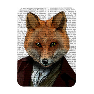 Fox Portrait 2 Magnet