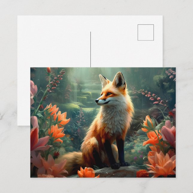 Fox Postcard (Front/Back)