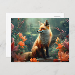 Fox Postcard