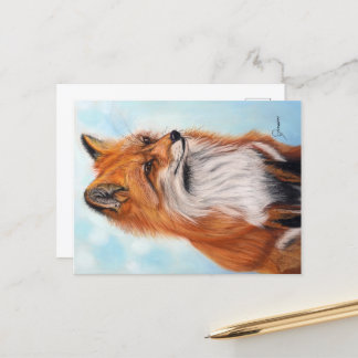 Fox Postcard Print 
