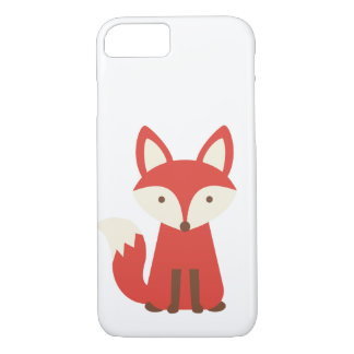 Fox print phone case