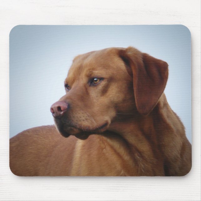 Fox Red Labrador Gundog Mouse Pad (Front)