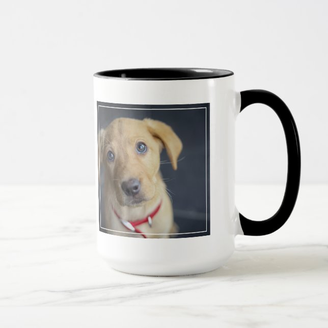 Fox Red Labrador Puppy Mug (Right)